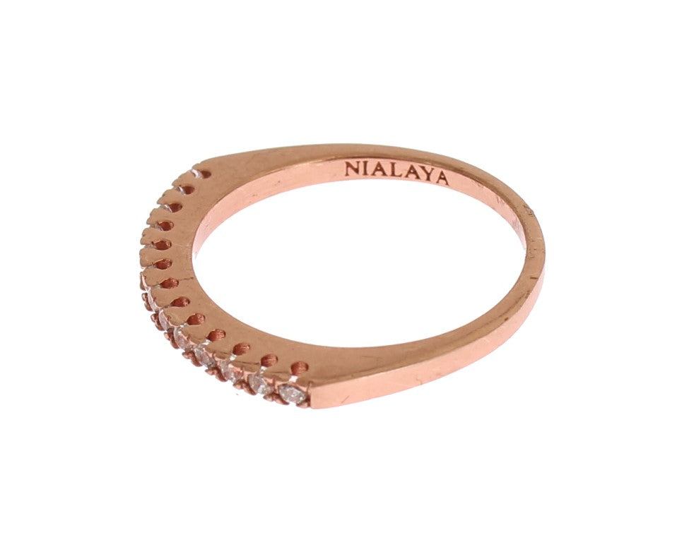 Exquisite Gold-Plated Sterling Silver Ring