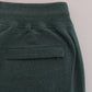 Elegant Green Cashmere Sport Pants