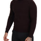 Elegant Turtleneck Wool Pullover Sweater