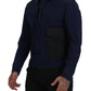 Svelte Dark Blue Cotton Shirt