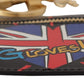 Black Leather #DGLovesLondon Keyring Cardholder Coin Case
