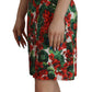 Multicolor Floral A-Line Dress