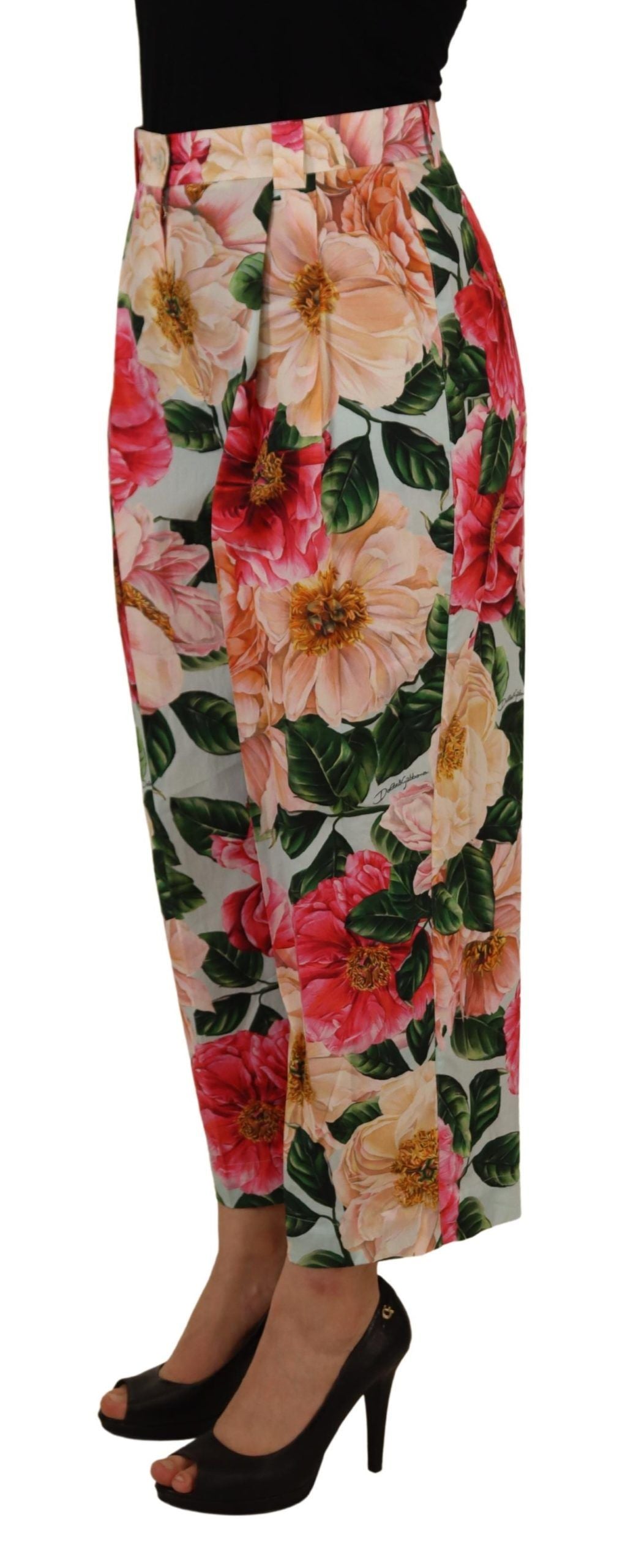 Exquisite Silk High Waist Pants