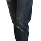 Chic Boyfriend Cut Mid Waist Denim Jeans