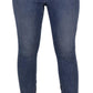 Blue High Waist Stretchable Skinny Pants Jeans