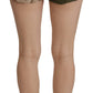 Army Green High-Waist Hot Pants