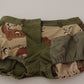 Army Green High-Waist Hot Pants