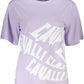 Purple Cotton Women T-Shirt