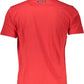 Red Cotton Men T-Shirt