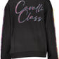 Black Cotton Women Sweater