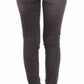 Chic Gray Slim Leg Jeans - Elegance Meets Comfort