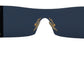 Gold Metal Rectangle Shades DG2263 Sunglasses