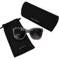 Elegant Sicilian Lace-Infused Women's Sunglasses