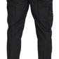 Elegant Checkered Slim Fit Cargo Pants