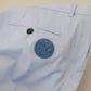 Elegant Slim Fit Chinos In Light Blue