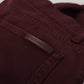 Slim Fit Bordeaux Jeans - Italian Luxury