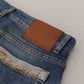 Elegant Slim Fit Italian Denim Jeans