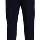 Chic Slim Fit Chinos in Blue