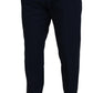 Chic Slim Fit Chinos in Blue