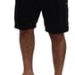 Elevate Your Summer: Classic Black Bermuda Shorts