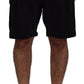 Elevate Your Summer: Classic Black Bermuda Shorts