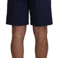 Elegant Blue Chino Shorts – Regular Fit