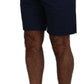 Elegant Blue Chino Shorts – Regular Fit