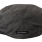 Elegant Gray Newsboy Hat