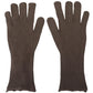 Elegant Cashmere-Silk Blend Winter Gloves