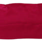 Red Cotton Pleated Elastic Ear Strap One Size Face Mask