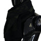 Black Green Knitted Men Neck Wrap Shawl Scarf