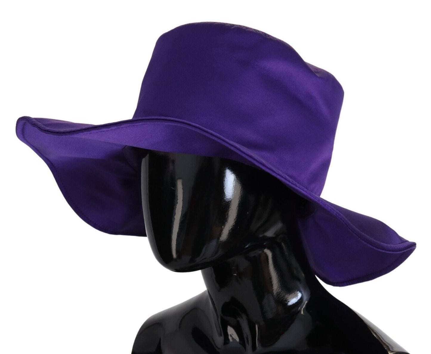 Elegant Purple Silk Top Hat