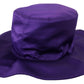 Elegant Purple Silk Top Hat