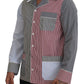 Multicolor Cotton Button-Down Sleepshirt