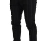 Elegant Black Tailored Trousers