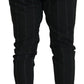 Elegant Black Tailored Trousers