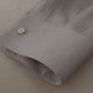 Elegant Grey Slim Fit Linen Shirt