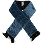 Elegant Silk Men's Scarf in Regal Blue