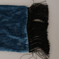 Elegant Silk Men's Scarf in Regal Blue