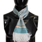 Elegant Silk Scarf with Shell Motif