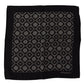 Elegant Geometric Silk Square Scarf