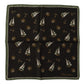 Elegant Multicolor Silk Men's Square Scarf