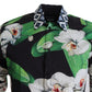 Floral Elegance Slim Fit Dress Shirt