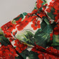 Enchanting Floral Print Sheath Dress