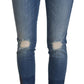 Elegant Tattered Denim Pants – Chic Casualwear