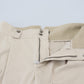 Elegant Beige Cotton Trousers