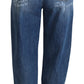 Elegant Tattered Denim Jeans