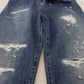 Elegant Tattered Denim Jeans