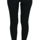 Elegant Cashmere Jegging Pants in Lush Green