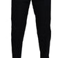 Elegant Black Cotton Trousers